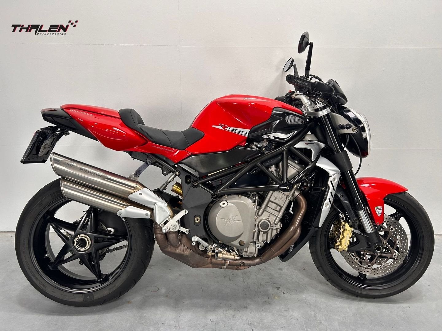MV AGUSTA BRUTALE 989 R (bj 2010) km35800, Motoren, Motoren | MV Agusta, 4 cilinders, Motorrijbewijs A, Bedrijf, Onbekend