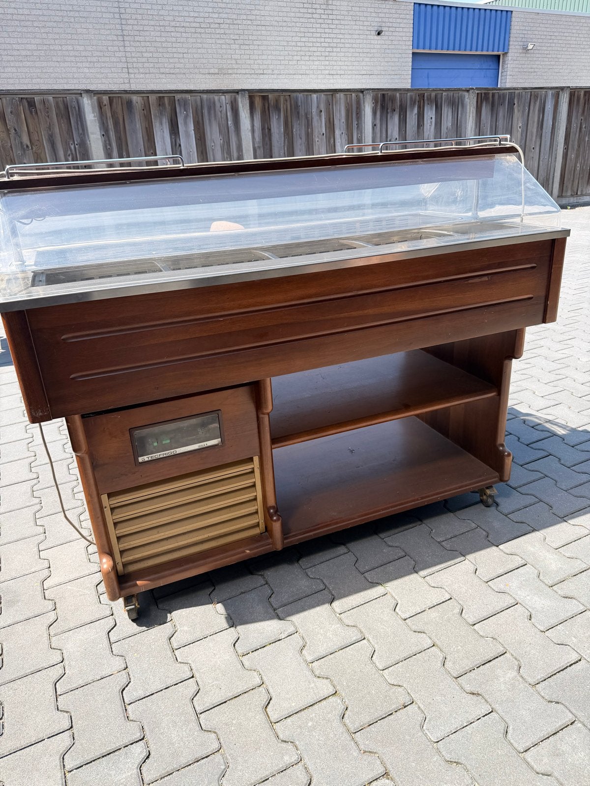 Horeca buffetwagen / koelvitrine - TeCfrigo, Witgoed en Apparatuur, Koelkasten en IJskasten, Gebruikt, Ophalen of Verzenden