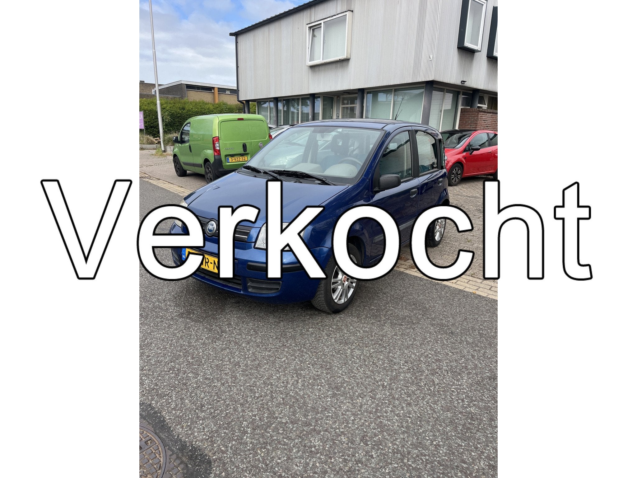 Fiat Panda 1.2 Dynamic Goed rijdende Panda met een nieuwe Ap, Voorwielaandrijving, Gebruikt, Origineel Nederlands, Bedrijf