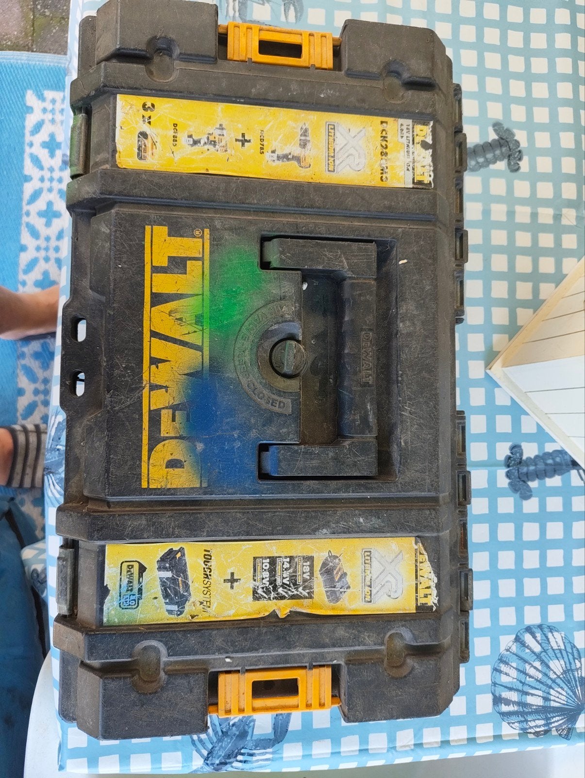 DeWalt Gereedschapskoffer - Leeg, Doe-het-zelf en Verbouw, Gereedschap | Handgereedschap, Ophalen of Verzenden, Gebruikt, Gereedschapsopslag