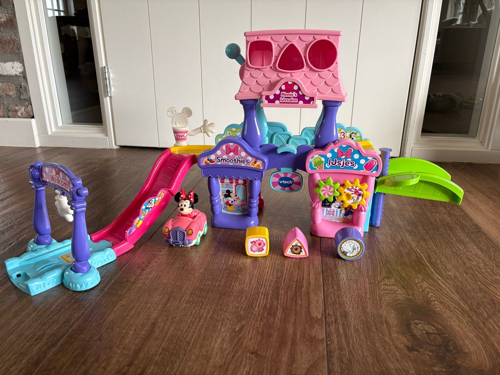 VTech Toet Toet Auto's Minnie Mouse Speelset, Ophalen of Verzenden, Gebruikt, Meisje