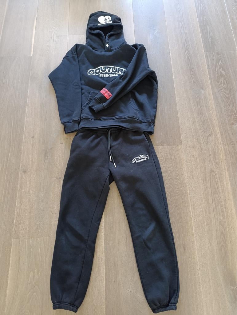 Couture Essentials trainingspak zwart maat S, Kleding | Heren, Sportkleding, Zwart, Nieuw, Ophalen of Verzenden, Couture Essentials