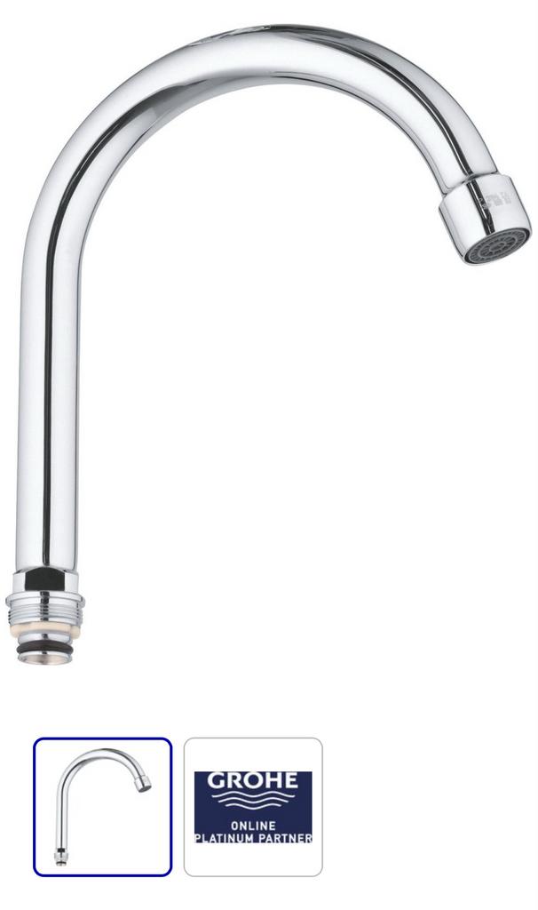 Grohe Costa L uitloop - Chroom, Ophalen of Verzenden, Nieuw, Chroom, Kraan
