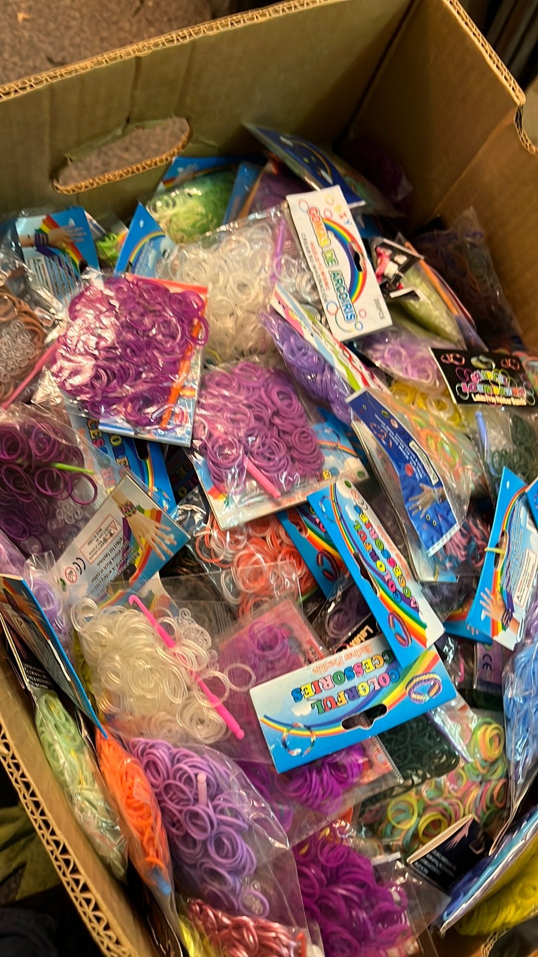 Loom bandjes. Loom elastiekjes. Partij, Ophalen, Overige typen