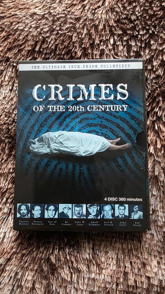 Crimes Of The 20Th Century📀True Crime📀4 Dvd's, Ophalen, Vanaf 16 jaar, Oorlog of Misdaad, Nederlands
