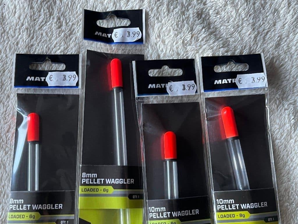 adv 80 / NIEUW mixset 4 pallet wagglers MATRIX, Ophalen of Verzenden, Nieuw, Dobber of Lood