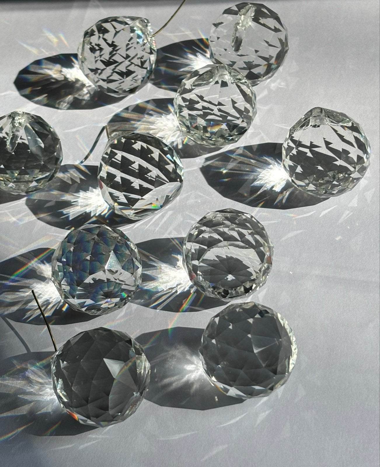 30 mm Kristallen Ballen Facet Geslepen - Zonlichtvangers, Ophalen of Verzenden