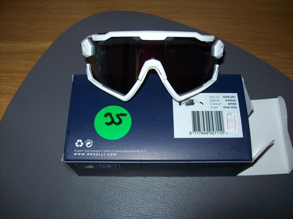 Nieuwe rogelli fiets bril Switch white, Dames, Nieuw, Rogelli Sportswear, Ophalen of Verzenden
