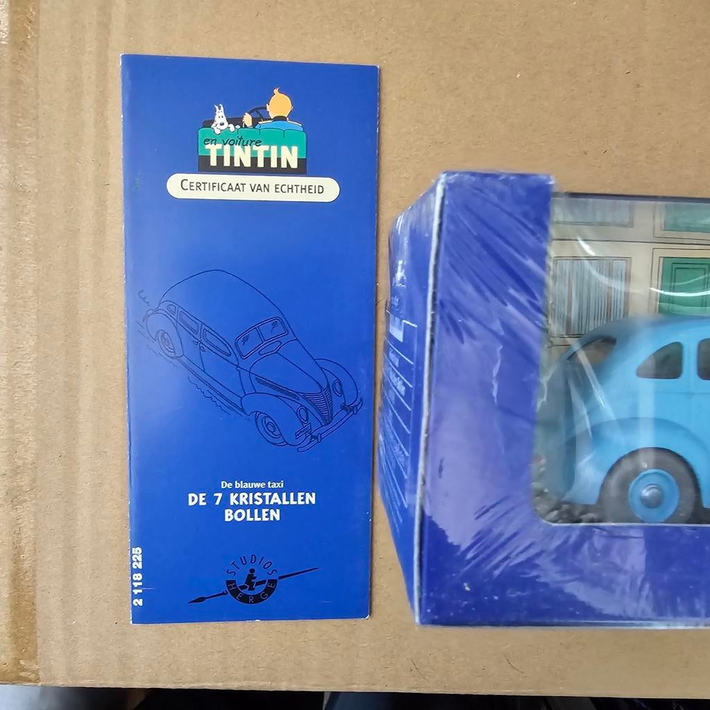 Kuifje Ford V8 Taxi, Verzamelen, Nieuw, Ophalen of Verzenden, Niet gespecificeerd, Niet gespecificeerd, geproduceerd in China voor Editions Atlas
