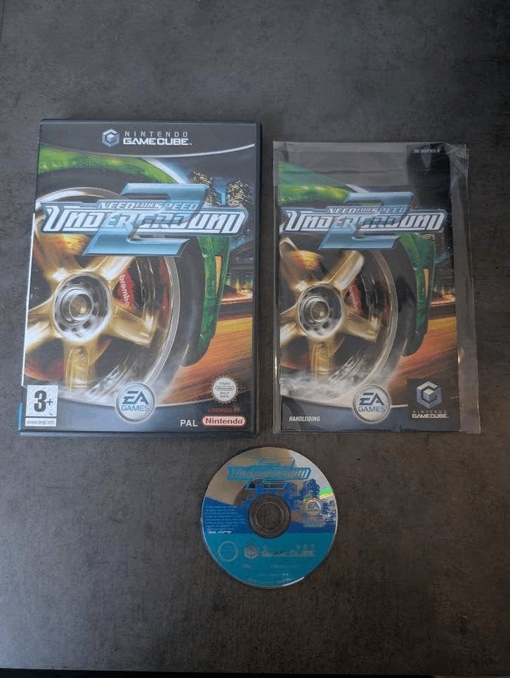 Need for speed underground 2 NGC gamecube, 1 speler, Racen en Vliegen, Ophalen of Verzenden, Zo goed als nieuw
