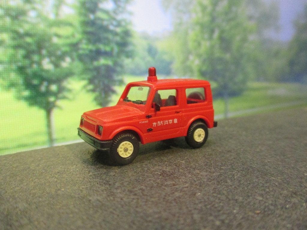Suzuki SJ 410 / 413 / Samurai - Rietze Brandweer JAPAN, Ophalen of Verzenden, Gebruikt, Auto, Rietze