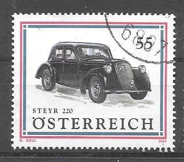 Oostenrijk 2006  Auto, Verzenden, Gestempeld