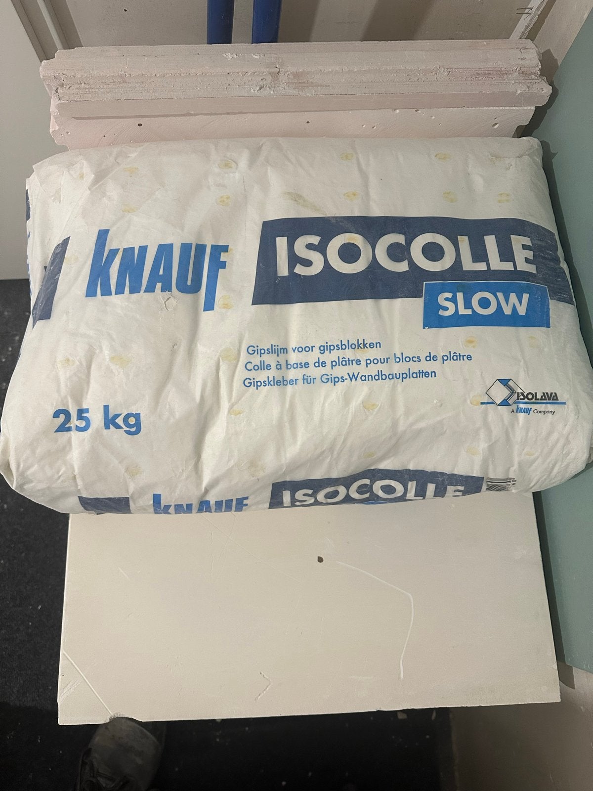 Knauf Isocolle Gipslijm - 25 kg zak, Ophalen, Nieuw