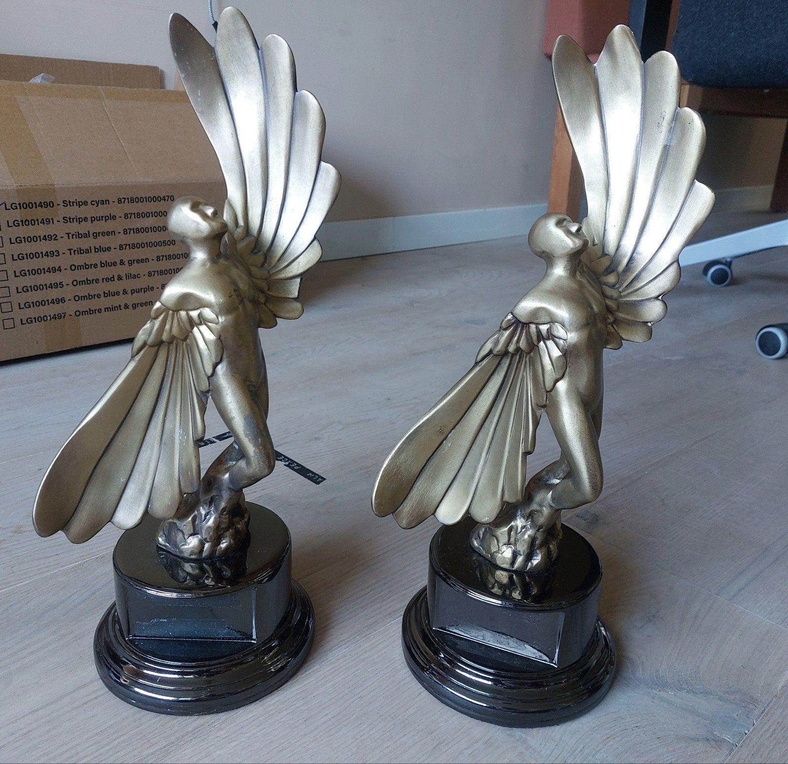 Uniek London International Awards LIA - brons- trofee prijs, Antiek en Kunst, Overige onderwerpen, Art deco, Ophalen of Verzenden