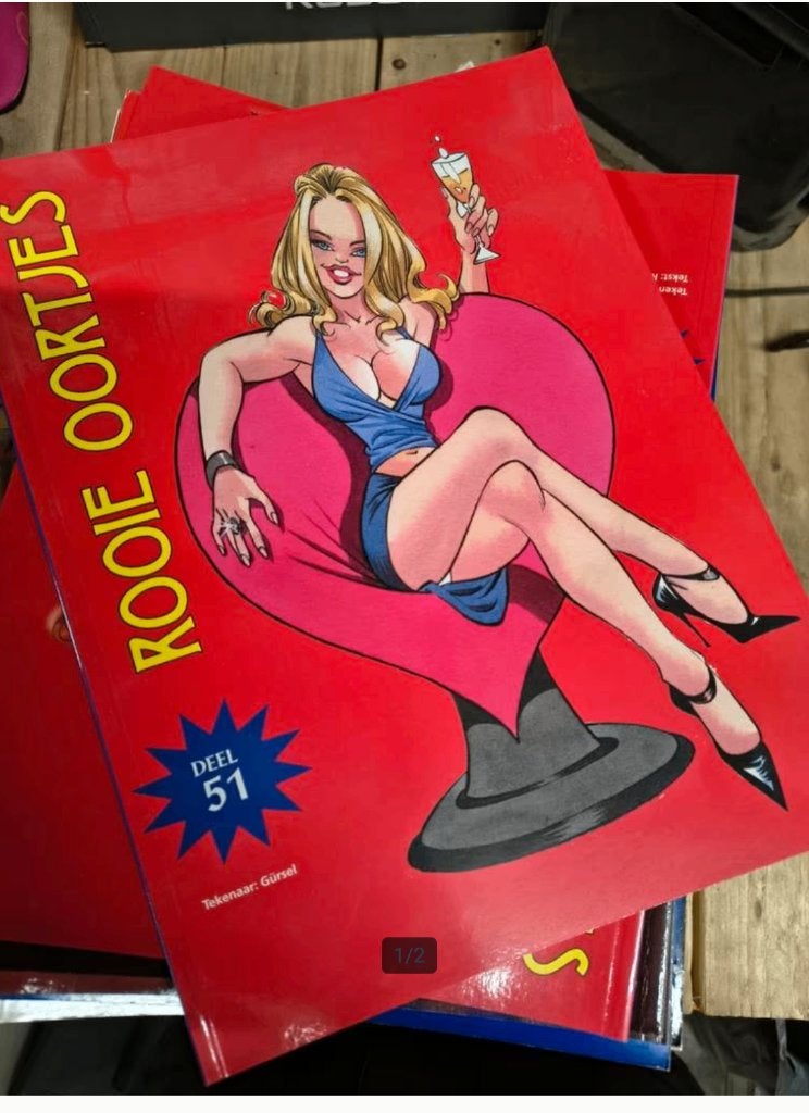 57 Rooie oortjes stripboeken in 1 koop voor 95 euro, Verzamelen, Ophalen, 1980 tot heden, Tijdschrift