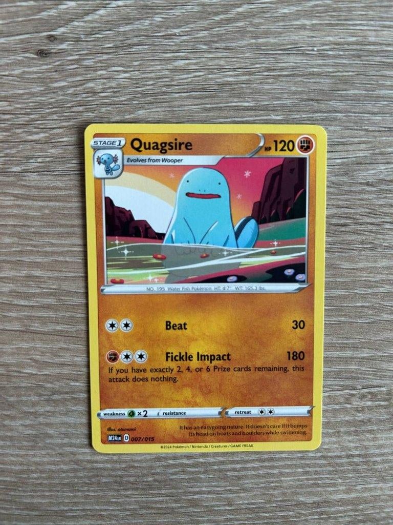 Pokémon kaart - Quagsire, Ophalen, Nieuw, Losse kaart
