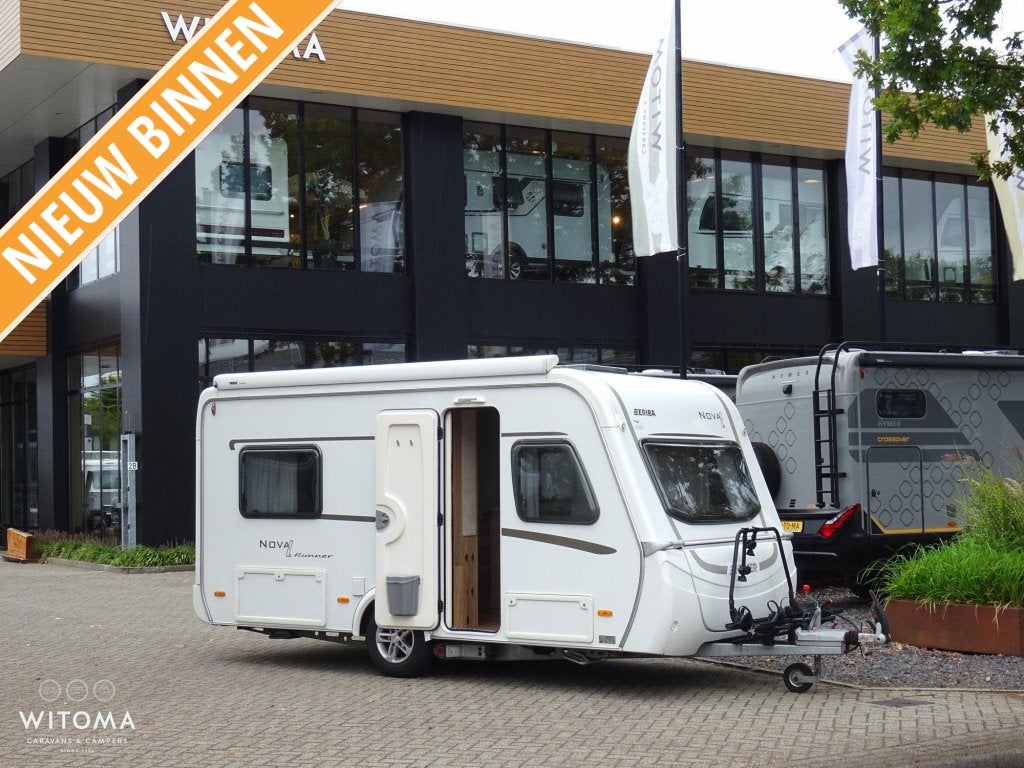 Eriba Nova Light Runner 465 super uitvoering !, Standaardzit, Luifel, Bedrijf, 4 tot 5 meter