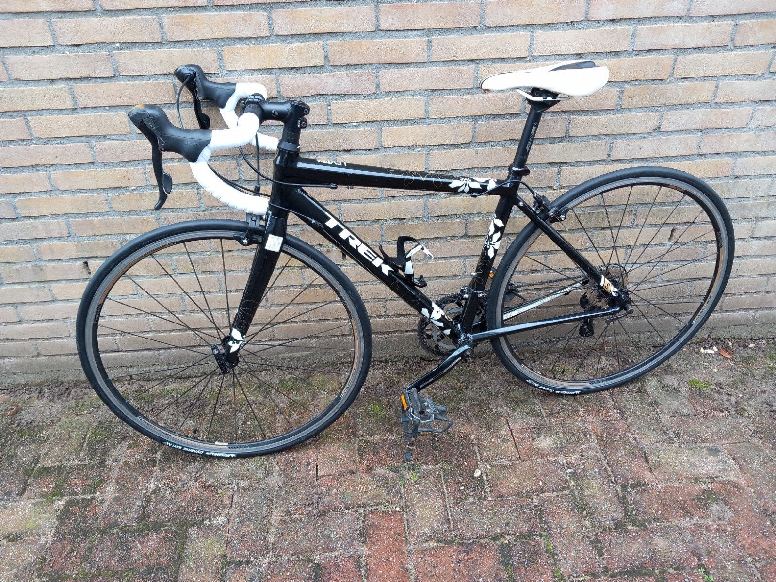 Trek Dames racefiets framemaat 46cm, 28 inch, Gebruikt, Velgrem, Aluminium
