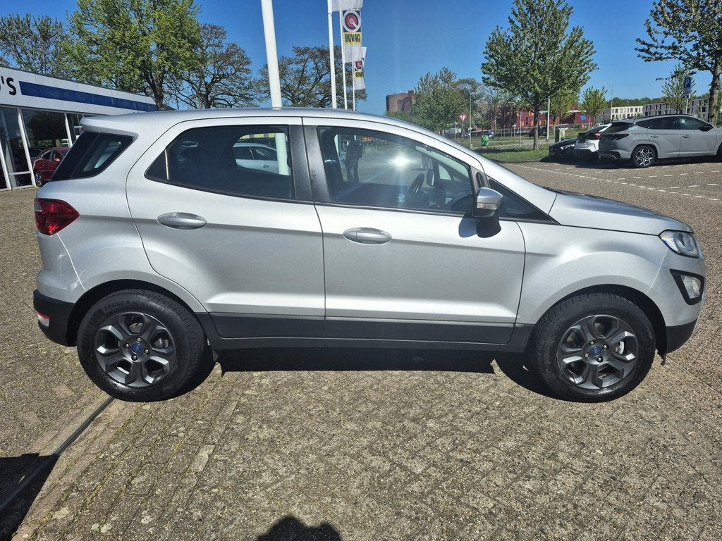 Ford EcoSport 1.0 EcoBoost Trend Essential (bj 2018), Auto's, Ford, Voorwielaandrijving, Stof, Gebruikt, Euro 6