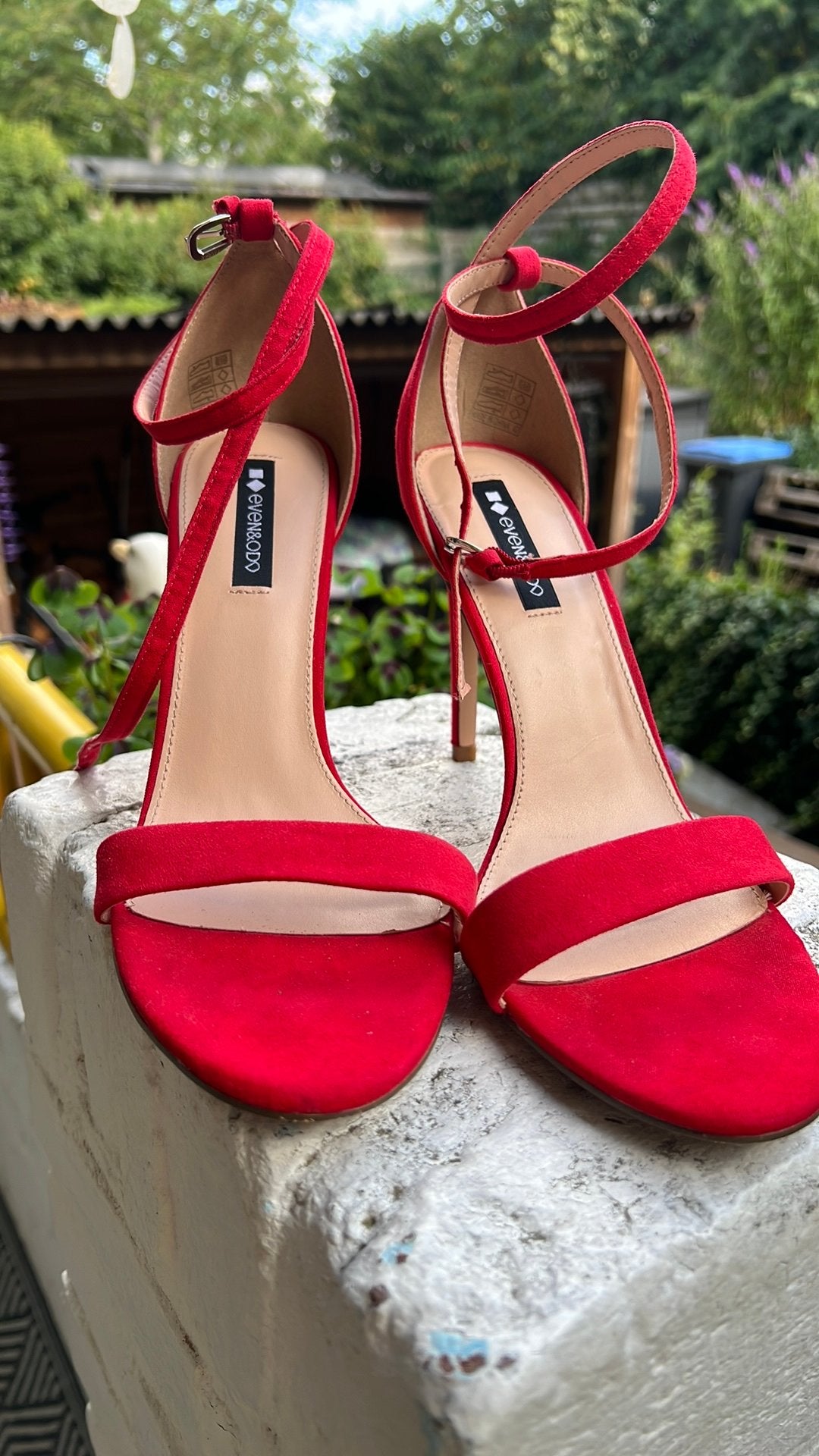Pumps  maat 42 high heels Hoge hakken, Kleding | Dames, Schoenen, Ophalen, Zo goed als nieuw, Rood