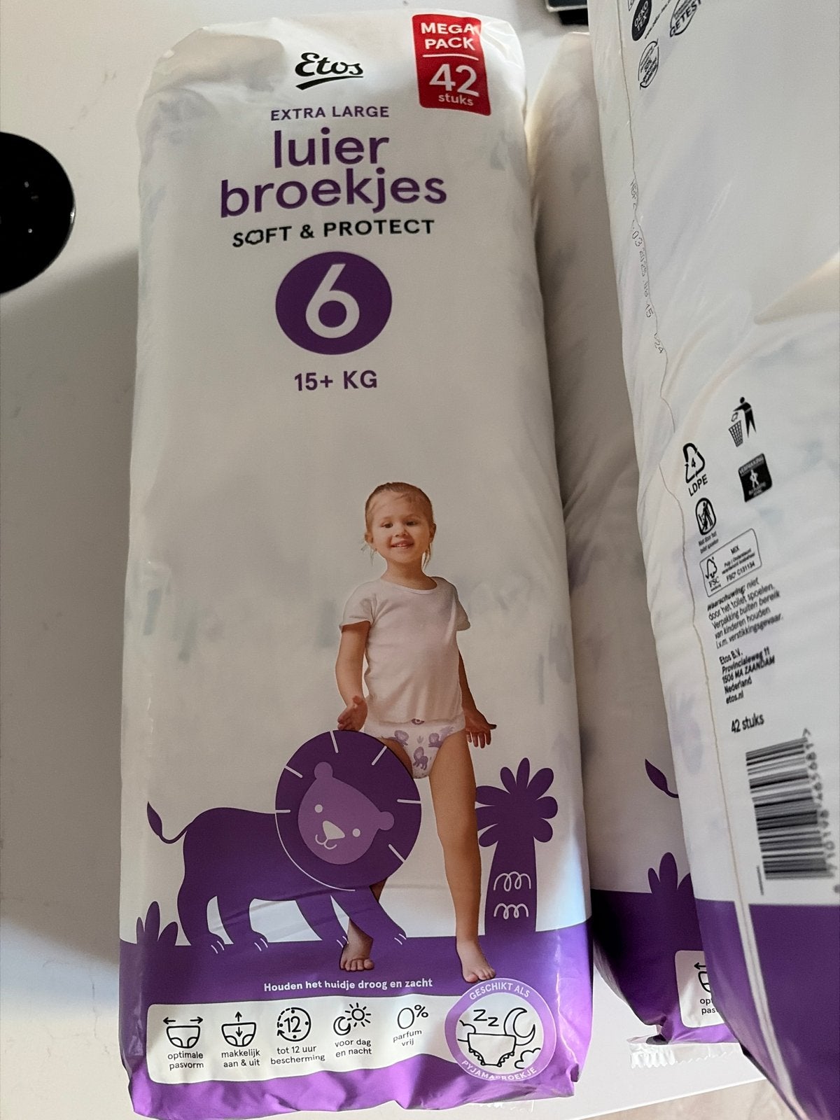 Etos Luierbroekjes Maat 6 (15+ kg) - Megapack 3,5, Ophalen, Nieuw