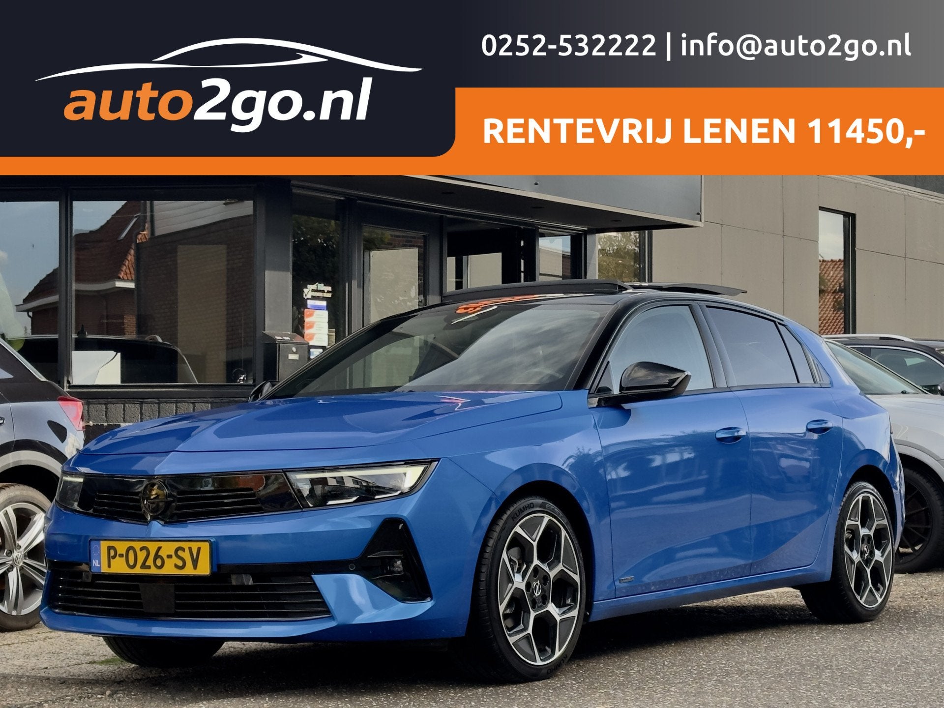 Opel Astra 1.2 TURBO AUT8 ULTIMATE CARBON BLACK-EDITION PANO, Dealer onderhouden, Gebruikt, 1199 cc, Blauw