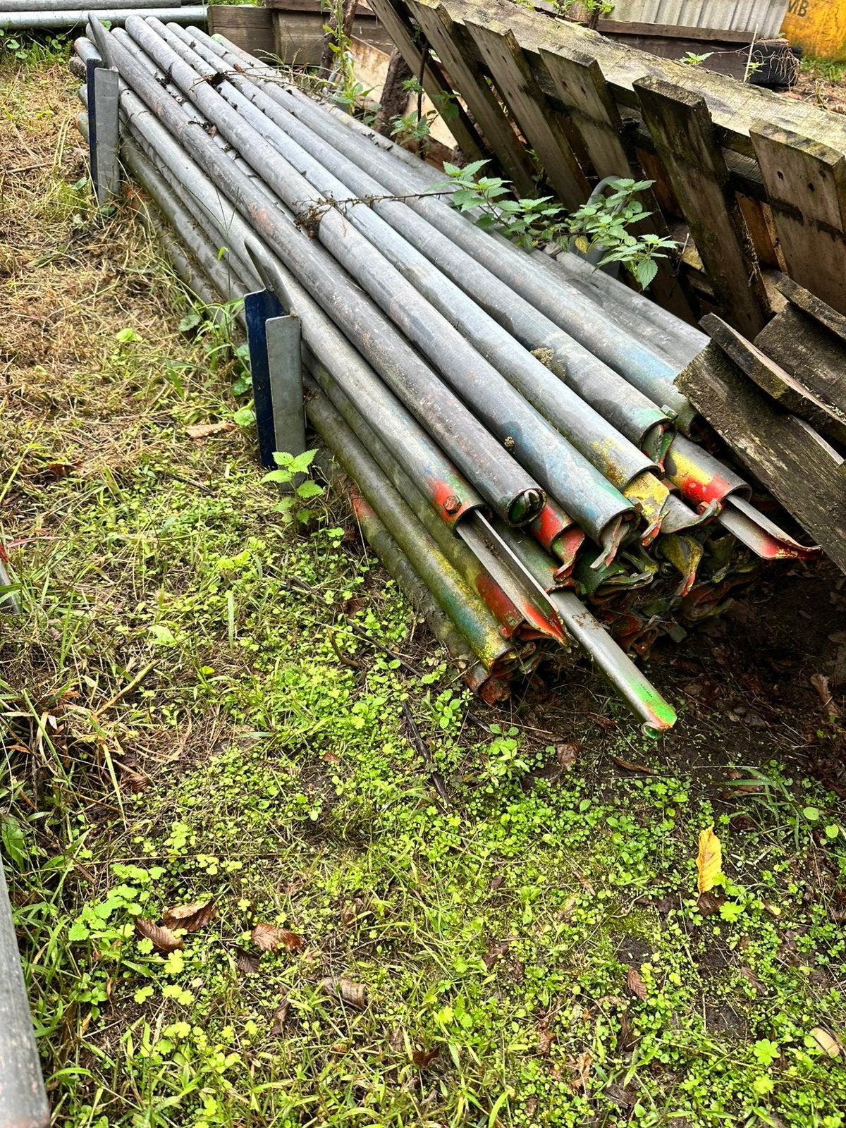 Schuifkorteling - systeemkorteling - steigerbuis van Thiel, Doe-het-zelf en Verbouw, Ophalen, Zo goed als nieuw, Overige typen
