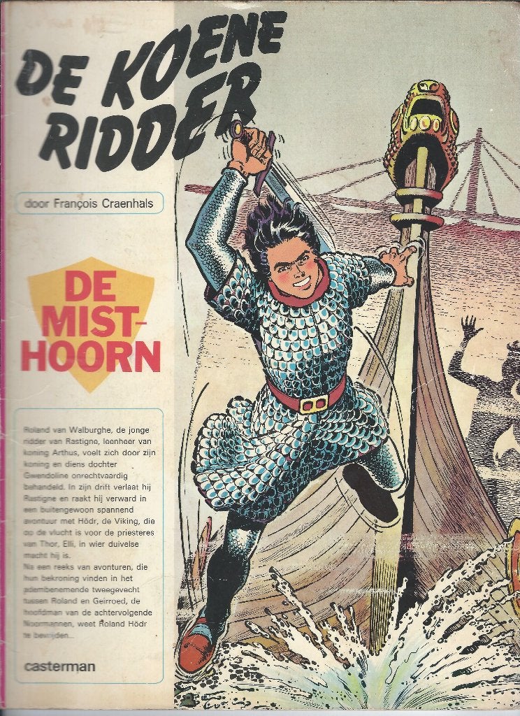 De Koene Ridder door Francous Craenhals. voor jeugdlectuur, Boeken, Gelezen, Francous Craenhals., Eén stripboek, Ophalen of Verzenden