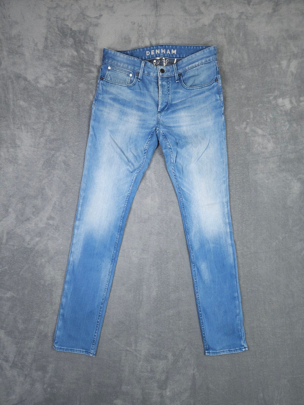 Denham Bolt Skinny Fit W32 L34 Blauw Jeans Broek Denim, Kleding | Heren, ., W32 (confectie 46) of kleiner, Zo goed als nieuw, .