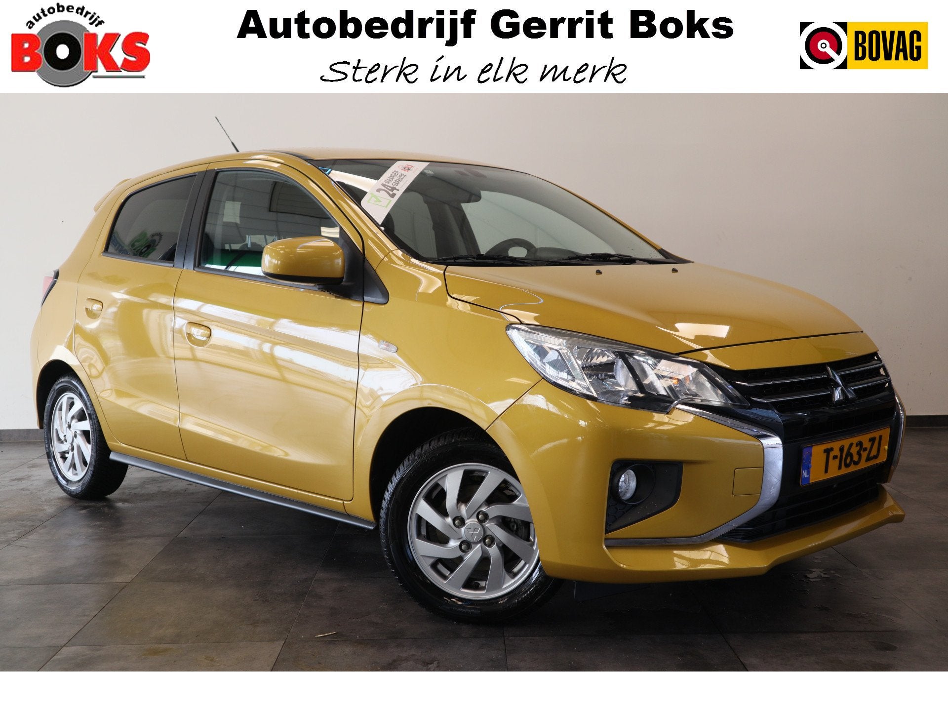 Mitsubishi Space Star 1.2 Dynamic Automaat Camera Apple Carp, Auto's, Mitsubishi, Stof, Gebruikt, Bedrijf, 19 km/l