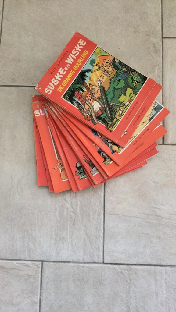 Suske en Wiske stripboeken, Boeken, Meerdere stripboeken, Ophalen, Gelezen