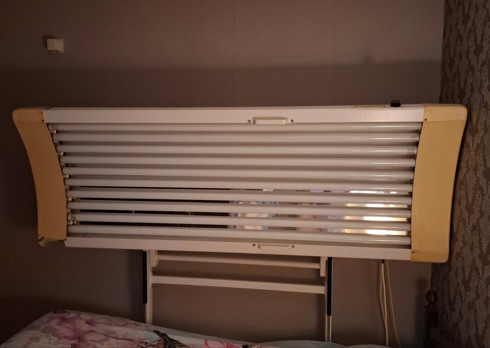 zonnebank hemel, Witgoed en Apparatuur, Zonnebanken en Gezichtsbruiners, Ophalen of Verzenden, Gebruikt, Zonnebank enkelzijdig