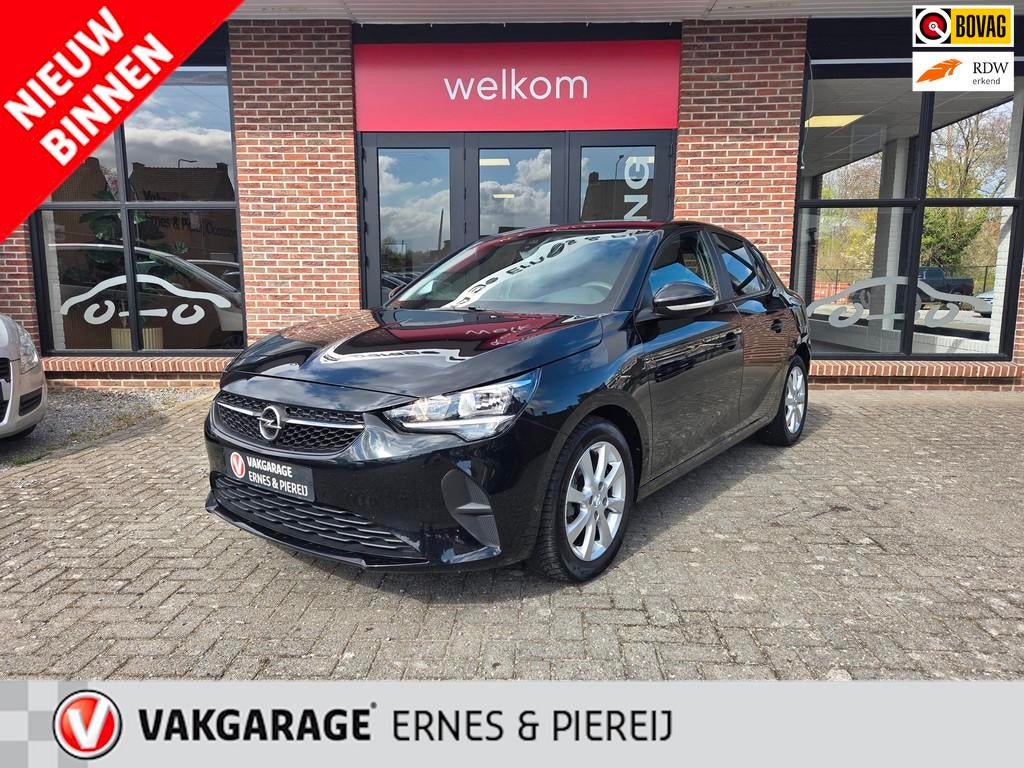 Opel Corsa 1.2 Edition *Garantie mogelijk tot 30-11-2031, Auto's, Voorwielaandrijving, 1199 cc, Zwart, Origineel Nederlands
