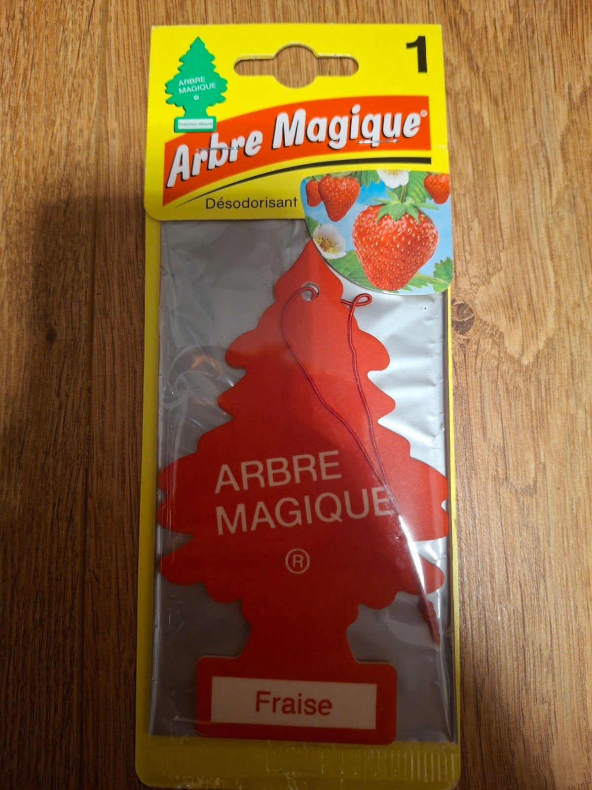 Arbre Magique Aardbei Auto Geurhanger - Frisse Geur, Ophalen of Verzenden, Nieuw