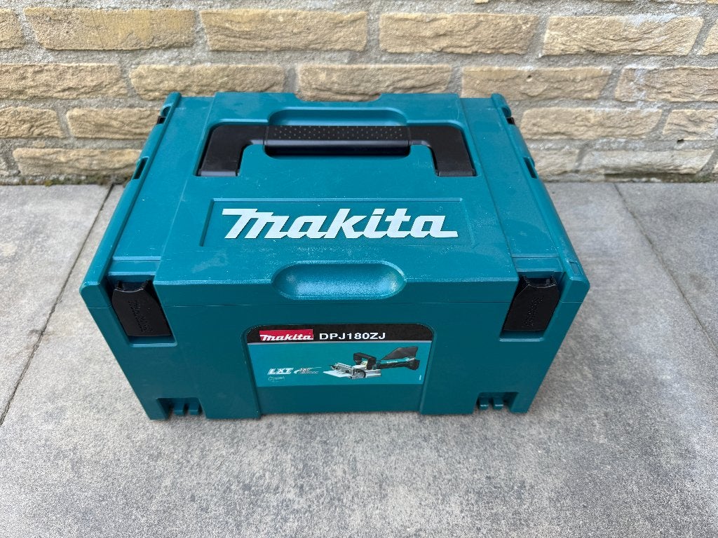 Makita DPJ180ZJ 18V lamellenfrees, Doe-het-zelf en Verbouw, Gereedschap | Freesmachines, Lamellenfrees, Accu, Ophalen of Verzenden