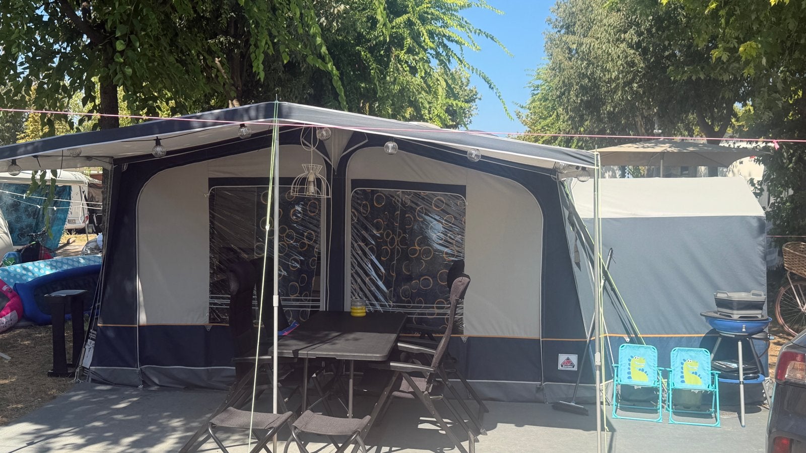 Tent, luifel en uitbouw te koop omloop maat 8, Ophalen of Verzenden, Zo goed als nieuw, Dorema