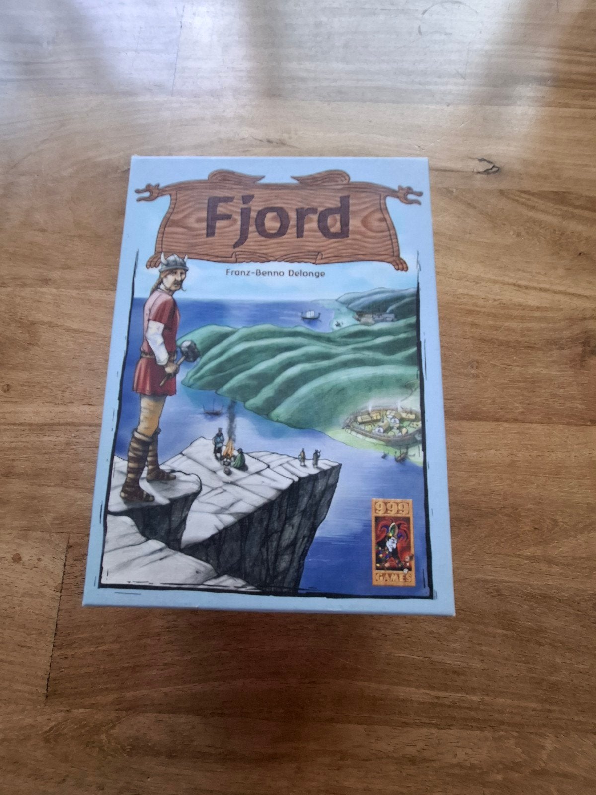 Fjord bordspel van 999 Games - Strategisch en uitdagend, Een of twee spelers, Ophalen, Zo goed als nieuw, 999 Games