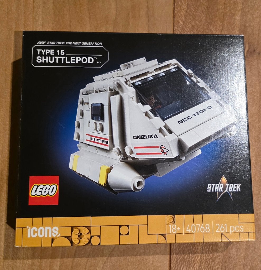 LEGO Star Trek Type 15 Shuttlepod 40768 - Nieuw-Sealed, Ophalen, Inclusief minifiguren, Lego, Nieuw