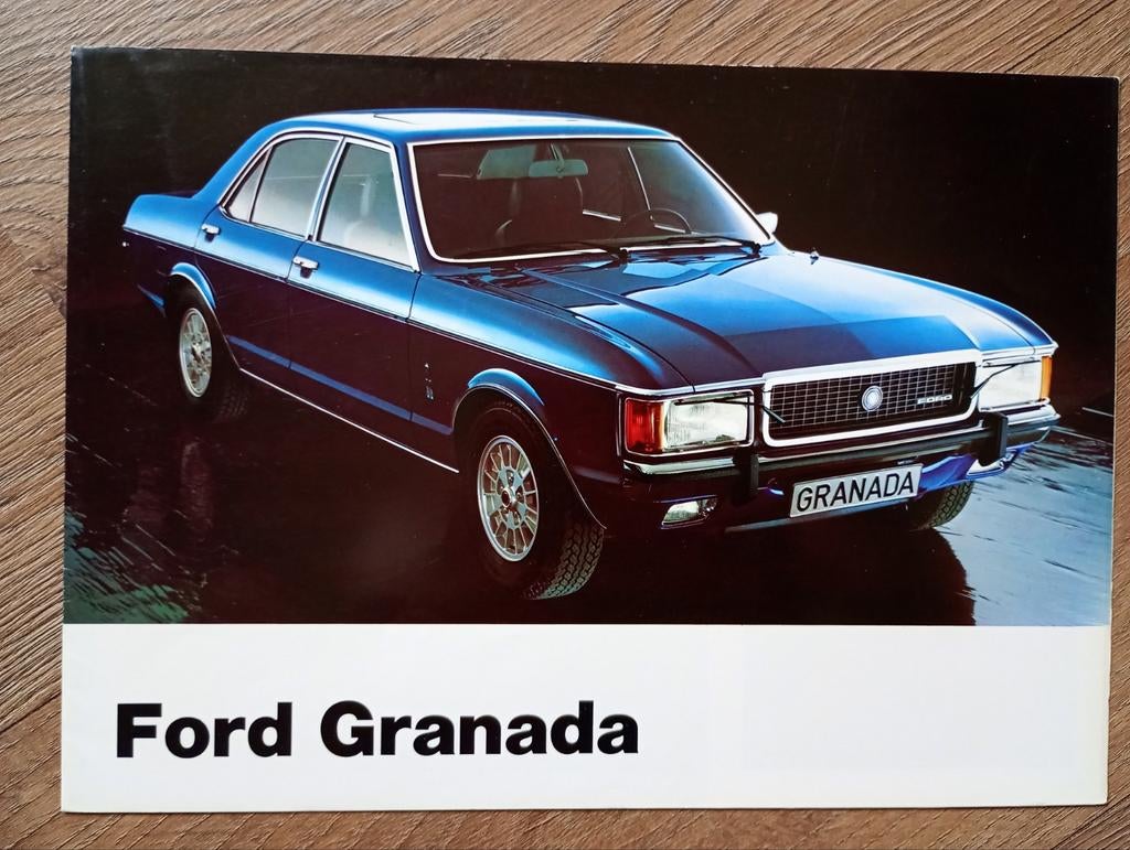 Ford Granada folder, Auto diversen, Handleidingen en Instructieboekjes, Ophalen of Verzenden
