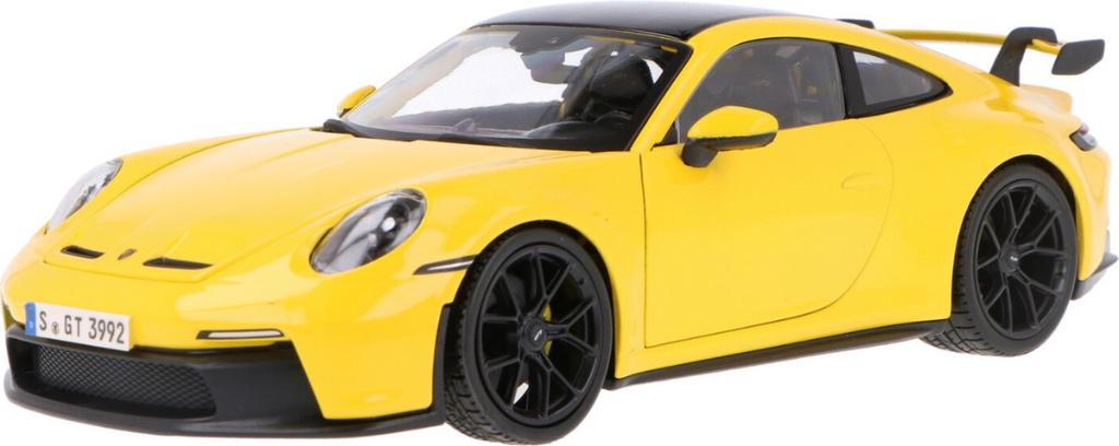 Porsche 911 GT3 Geel, Maisto, Auto, Nieuw, Ophalen of Verzenden