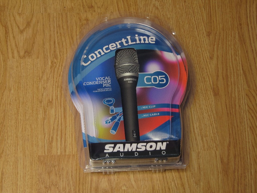 Nieuwe Samson C05 condensatormicrofoon met kabel., Ophalen, Nieuw, Overige typen