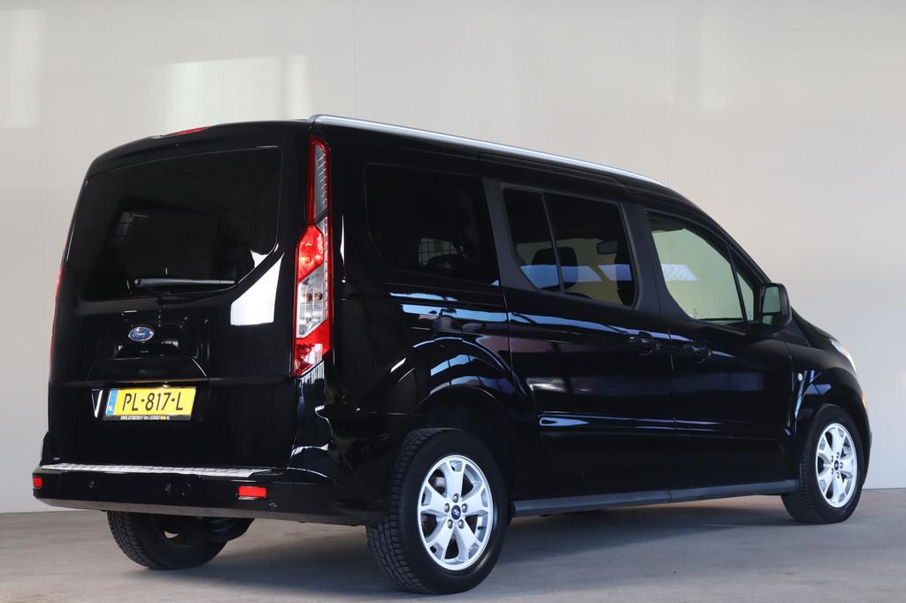 Ford Tourneo Connect Grand 1.5 TDCi Titanium - NL- Auto! Par, Auto's, Ford, Gebruikt, Euro 6, 4 cilinders, Onderhoudsboekje