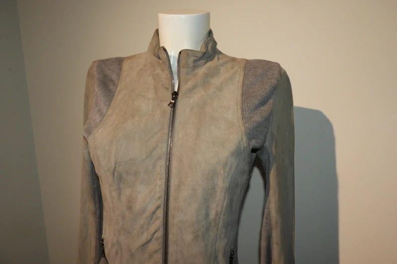 Pauw Amsterdam deels suede/ leer jasje mooie pasvorm 2, Maat 38/40 (M), Overige kleuren, Verzenden, Pauw