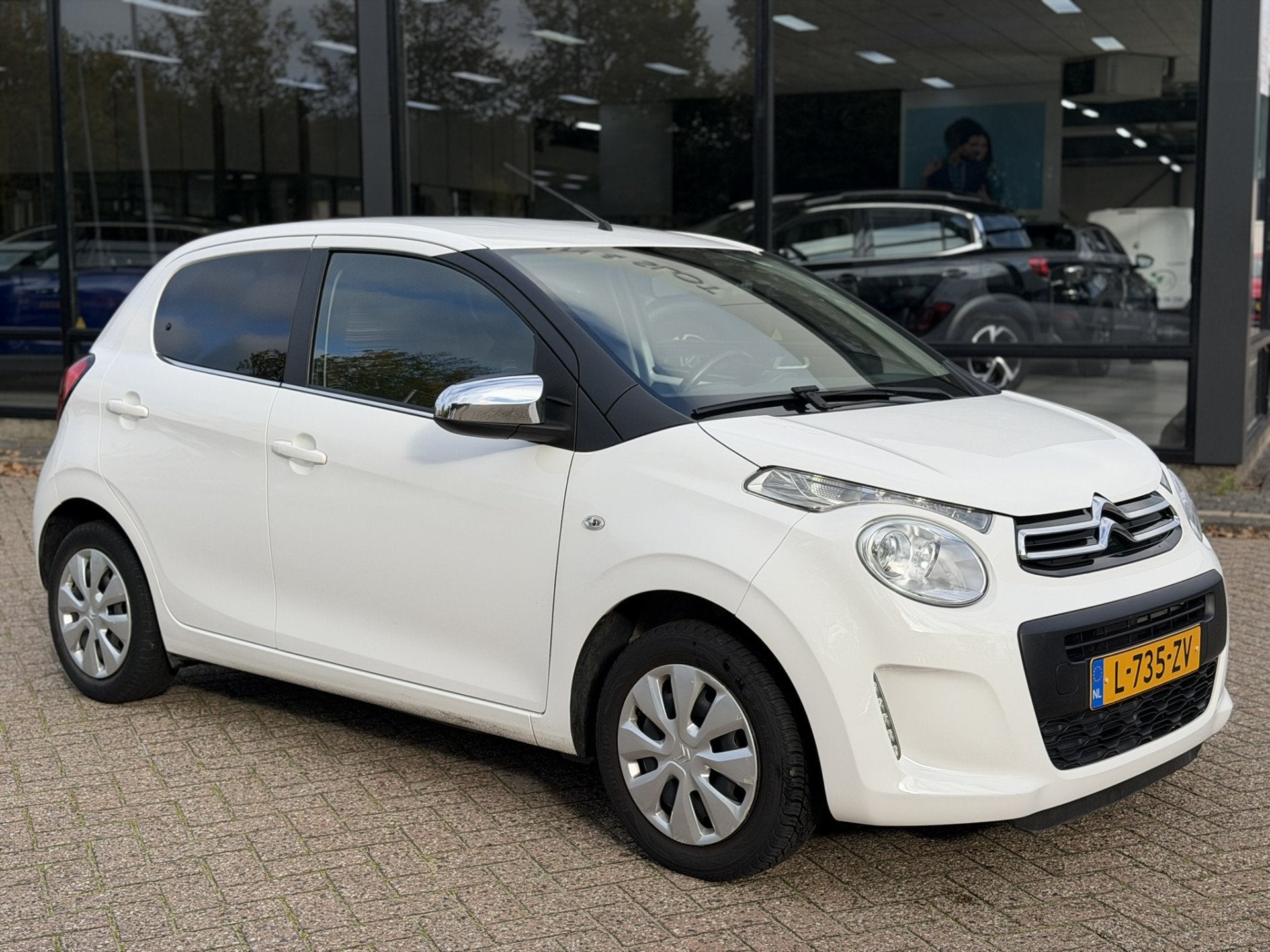 Citroën C1 1.0 VTi Camera | Carplay | Airco (bj 2021), Voorwielaandrijving, Dealer onderhouden, Stof, Gebruikt