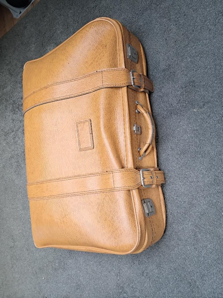 Oude koffer, Sieraden, Tassen en Uiterlijk, Koffers, Ophalen, Gebruikt, Hard kunststof