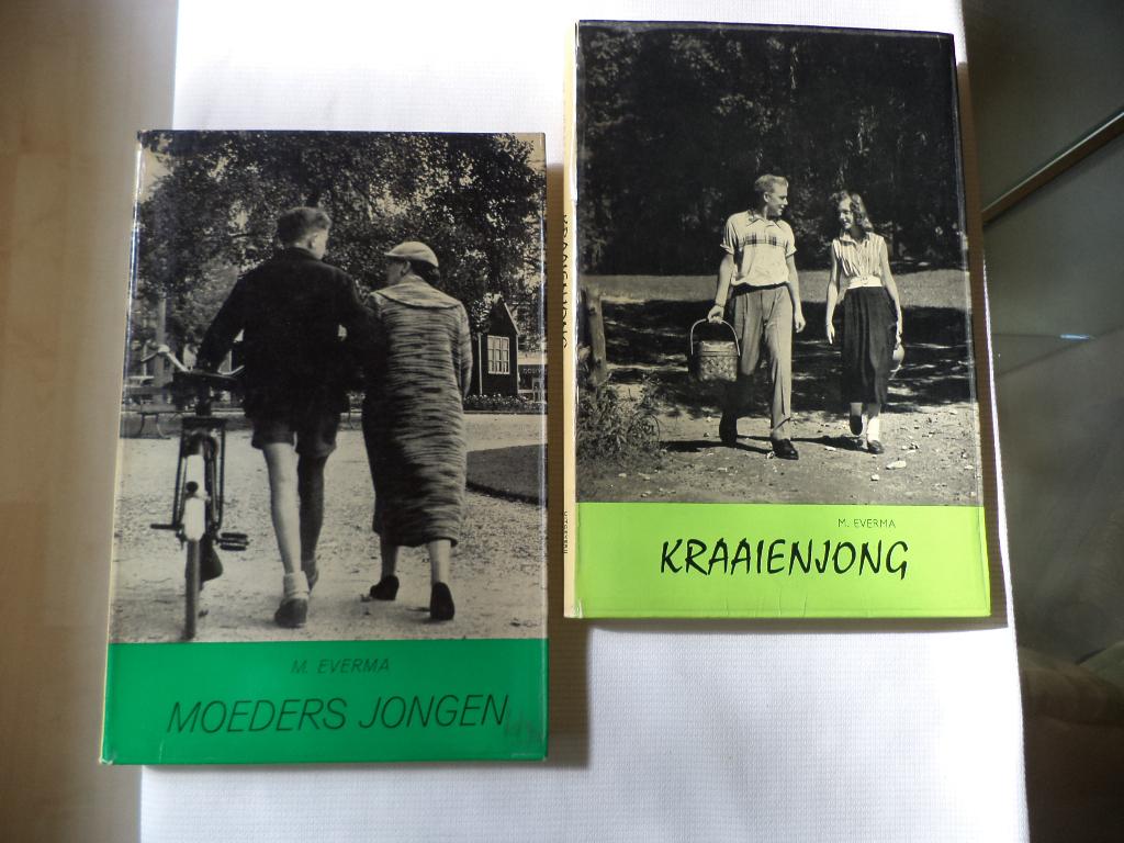 2x M. Everma : 1. Kraaienjong / 2. Moeders Jongen, Boeken, Kinderboeken | Jeugd | 13 jaar en ouder, Ophalen of Verzenden, Zo goed als nieuw