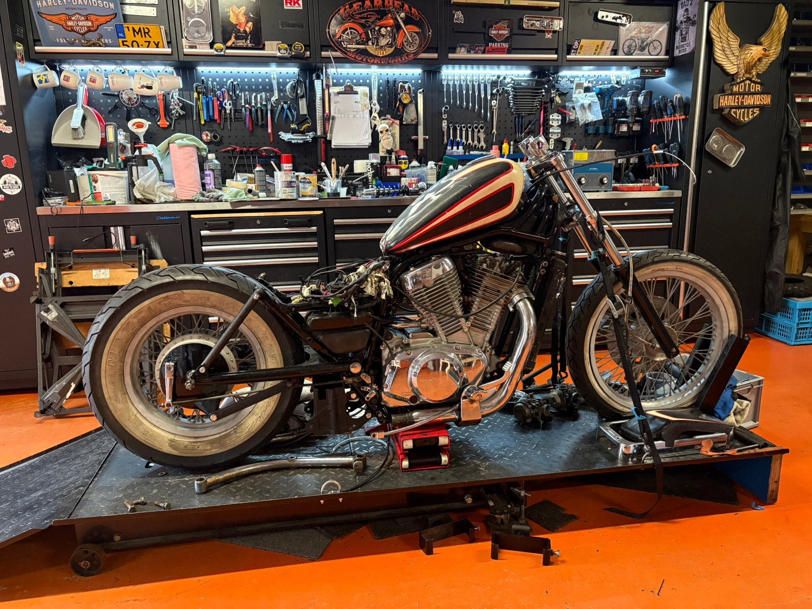 Suzuki intruder voor onderdelen of opknappen, Motoren, Ophalen of Verzenden