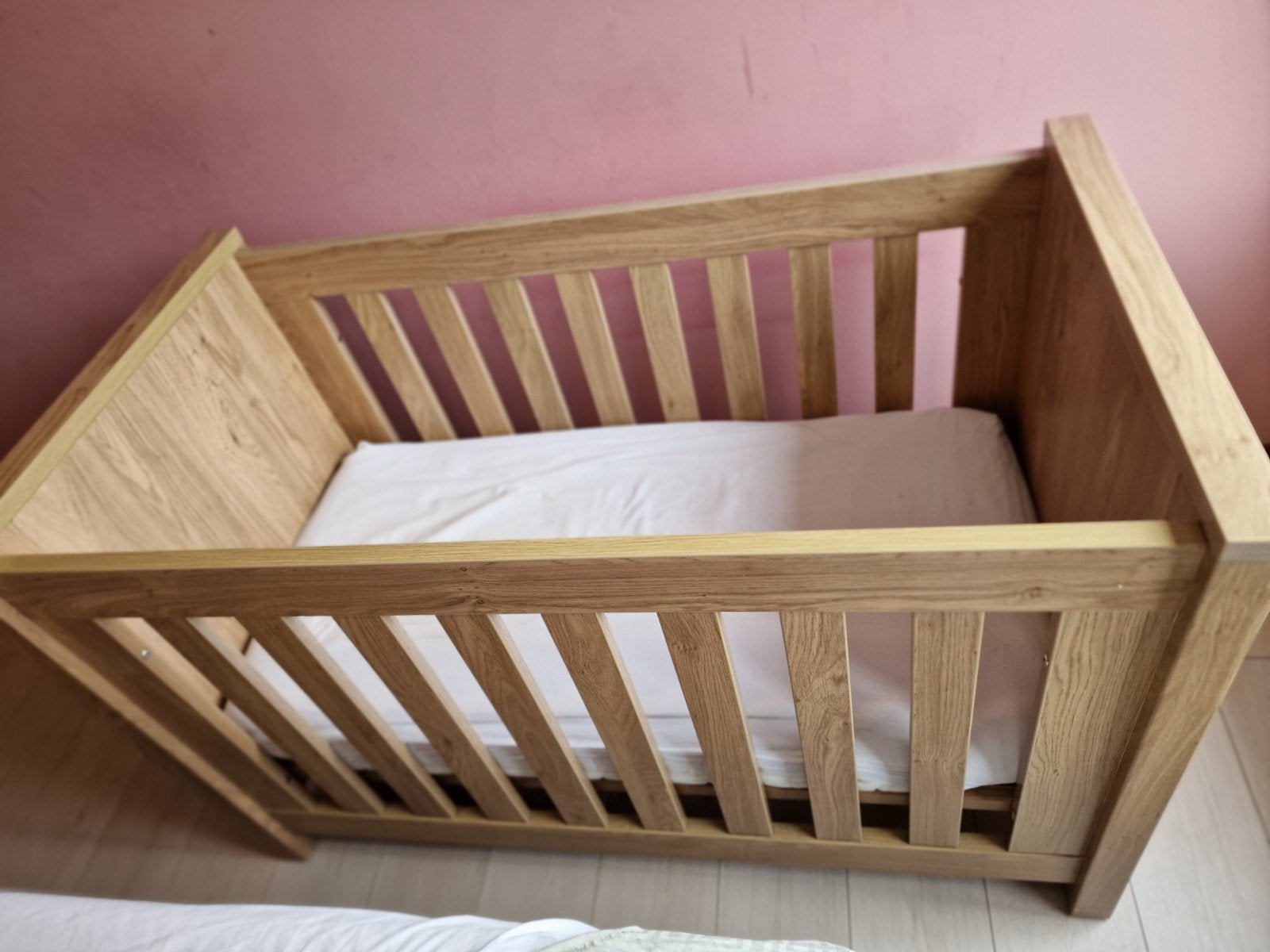 Ledikant 130x70x83 met optioneel matras 120x60, Ophalen of Verzenden