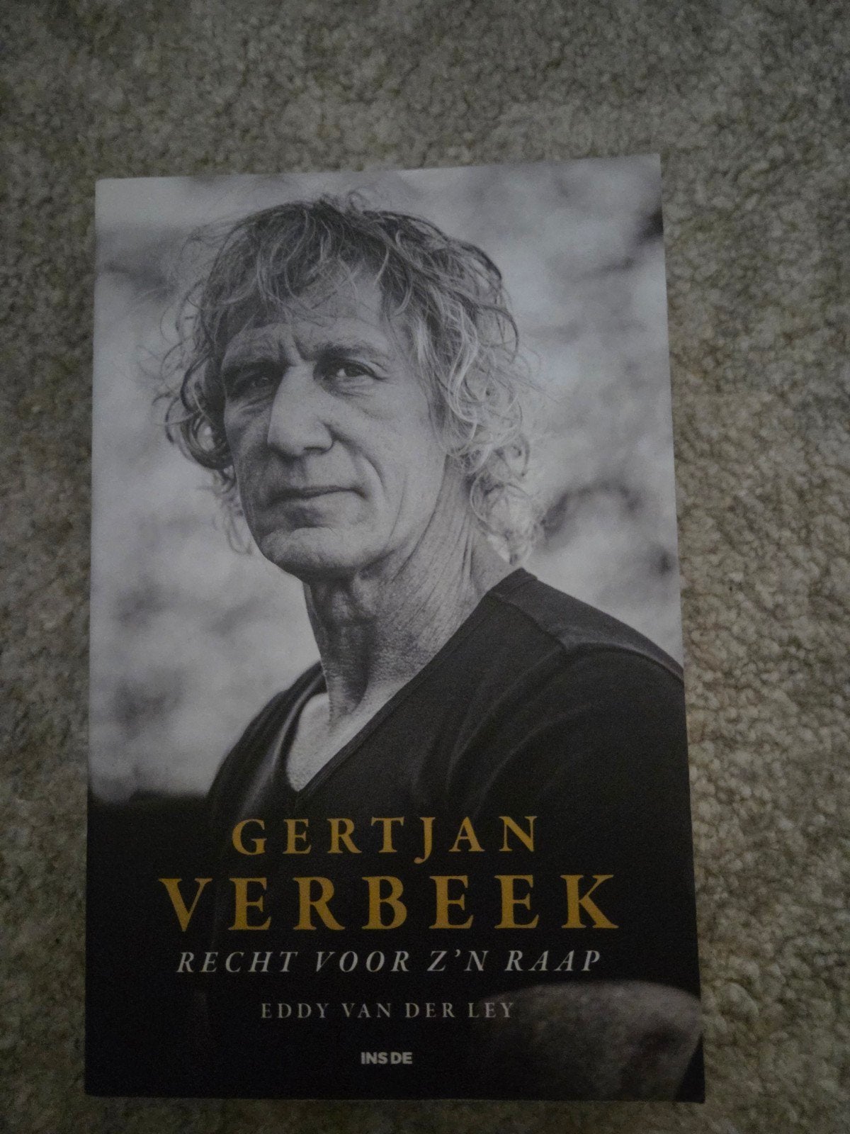 Gertjan Verbeek - auteur Eddy van der Ley, Eddy van der Ley, Ophalen of Verzenden, Zo goed als nieuw, Balsport