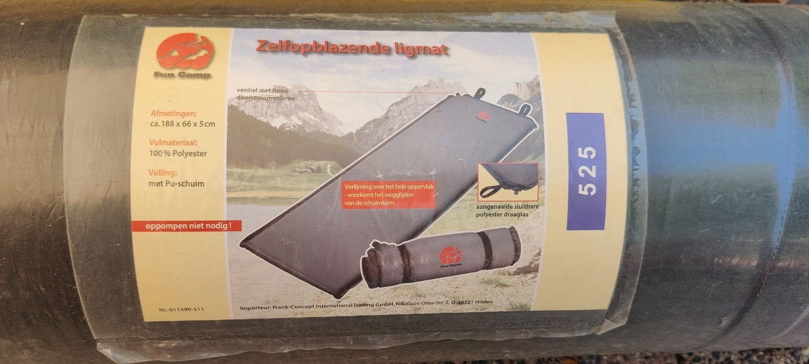 Slaapmatjes zelfopblazend, Caravans en Kamperen, Slaapmatten, Ophalen, Zo goed als nieuw, 1-persoons
